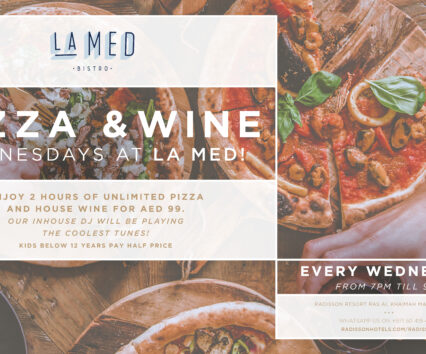 Pizza & Wine Wednesdays at La Med