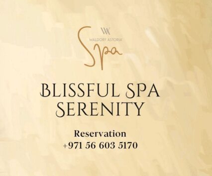 Blissful Spa Serenity at Waldorf Astoria Spa