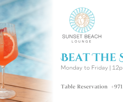 Beat the Spritz at Sunset Beach Lounge